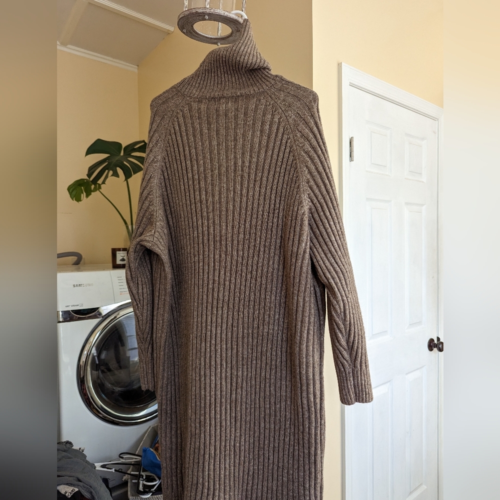Turtleneck Sweater Dress